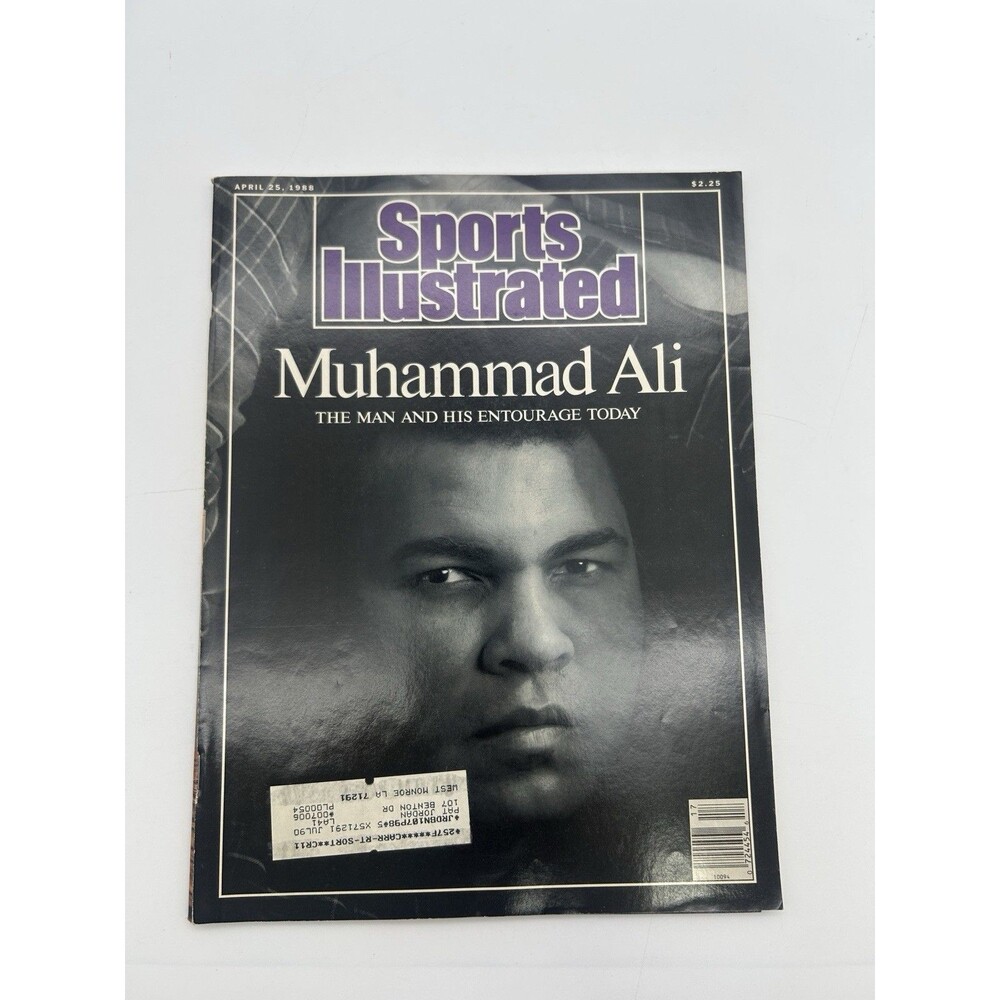 Sports Illustrated Apr 25 1988 Muhammad Ali Cover Boxing Vintage